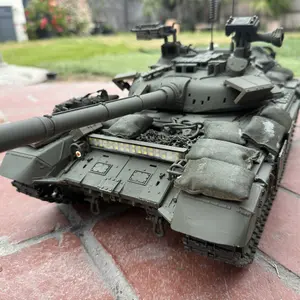TOUCAN RC HOBBY 2.4Ghz Henglong 1/16 TK7.0 Plastic Basic Ver Russia T90 RTR RC Tank 3938 Model