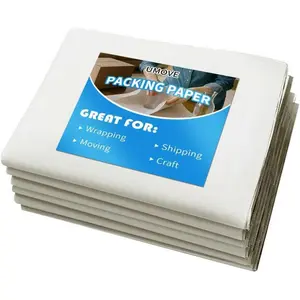 Large Packing Paper Sheets for Moving Supplies Bulk Newsprint Packaging Paper for Wrapping Shipping Packing Material 150 Sheets 12*24in 27*17in 24*24in