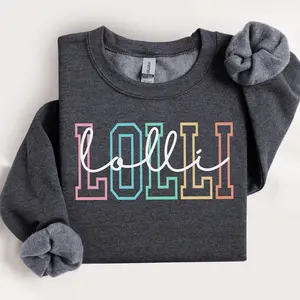 Lolli Sweatshirt, Lolli Tee, Gift for Lolli, Grandma Gift, Grandmother Shirt, Grandma Mimi Gigi Casual Comfy