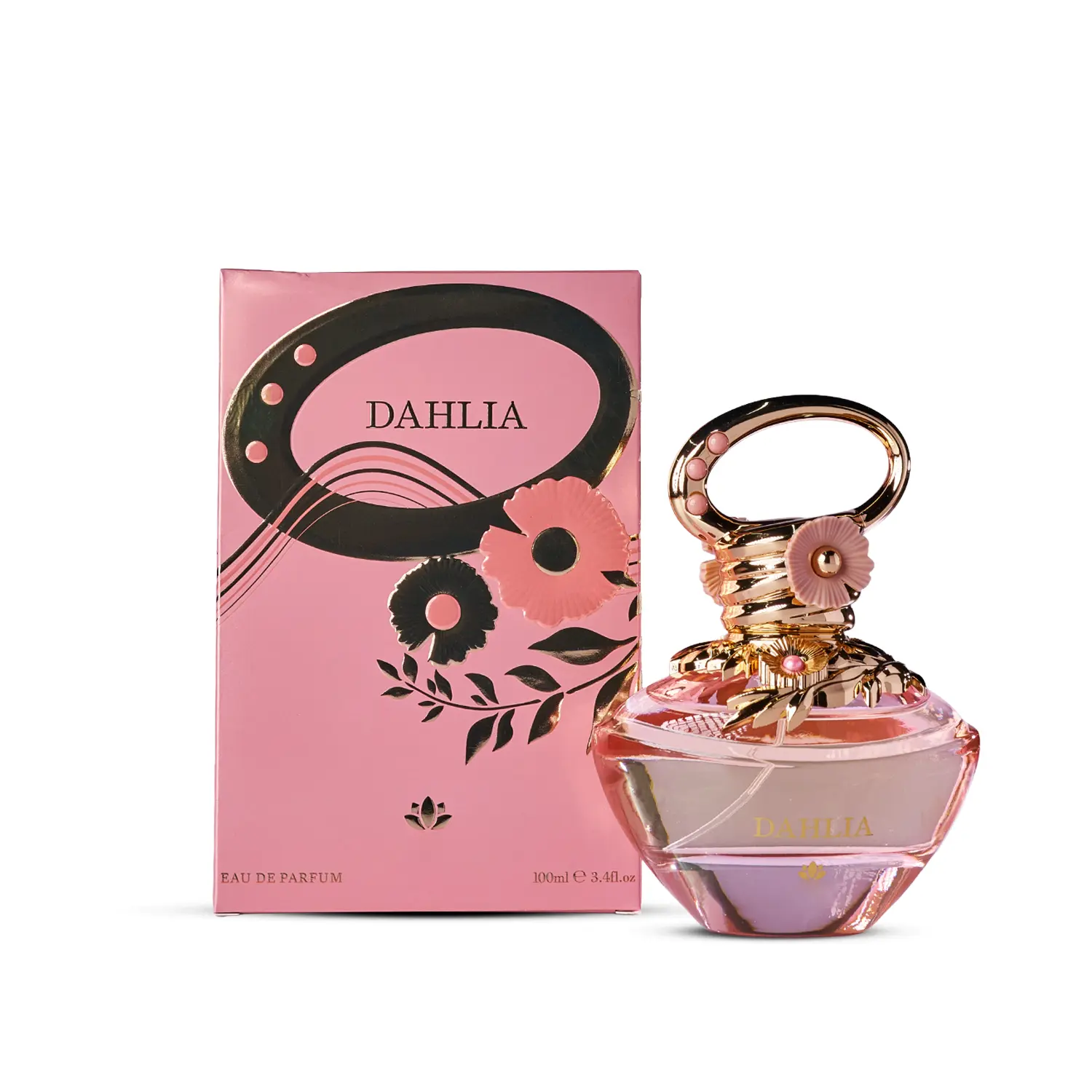 Women’s Perfume Dahlia Bloom – Eau de Parfum – 100 ml – Floral, Fruity & Amber Fragrance – Elegant and Feminine Style