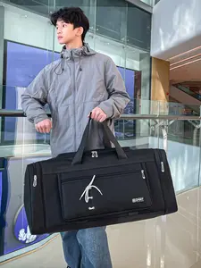Extra Large Capacity Handbag, Clothes Storage Bag, Single Shoulder Backpack, Travel Duffle Bags, Ideal for Travel, Business Trips, Studying Abroad, Luggage Transport