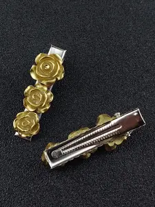 1 Pair Anime The Apothecary Diaries MaoMao Cosplay Hair Clips, Flower Hair Clips, Cute Halloween Props Hair Accessories for Women & Girls, Daily Clothing Decor