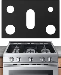 Reusable Silicone Stove Top Cover Gas Range Burner Liners Non Stick Washable Stove Protector Mat 24.4 x 16.3 Inch