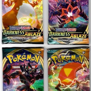 Sword and Shield Darkness Ablaze Booster Pack - Includes 10 Additional Game Cards for Sword and Shield Collection