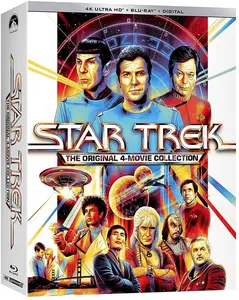 Star Trek: The Original 4-Movie Collection  [4K ULTRA HD BLU-RAY MOVIE] Subtitled
