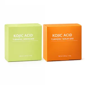 Glow-Boosting Serum Soap Set Kojic Acid Cactox for Radiant Skin Intense Moisture Calming Tone-Care Facial Cleanser