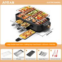 Black (with food clip and 3 hand plates)