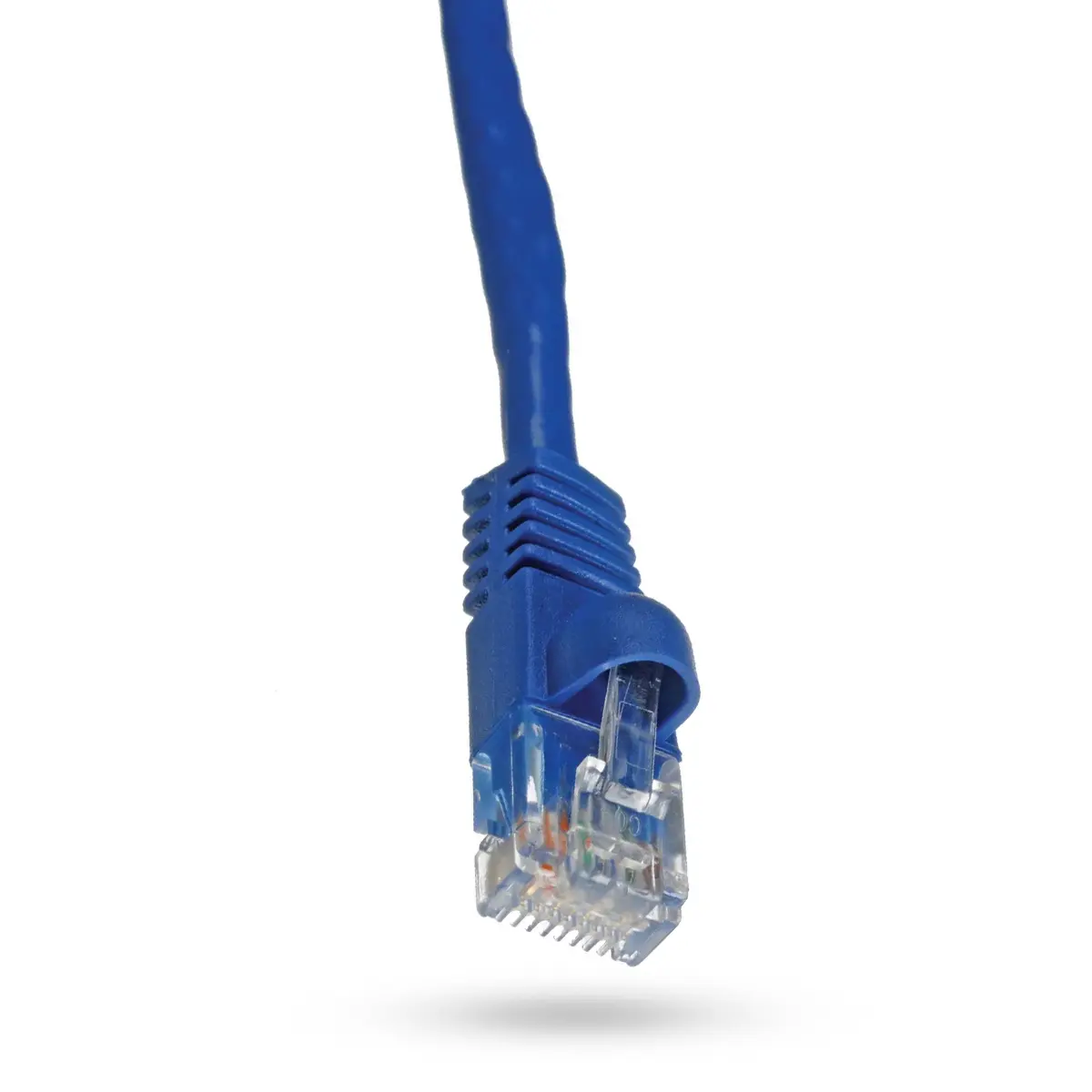 Cat5e Snagless Patch Cable - 50' Length, 350MHz Bandwidth, High-Speed TX, Blue, Snagless Boot (Comprehensive Performance)