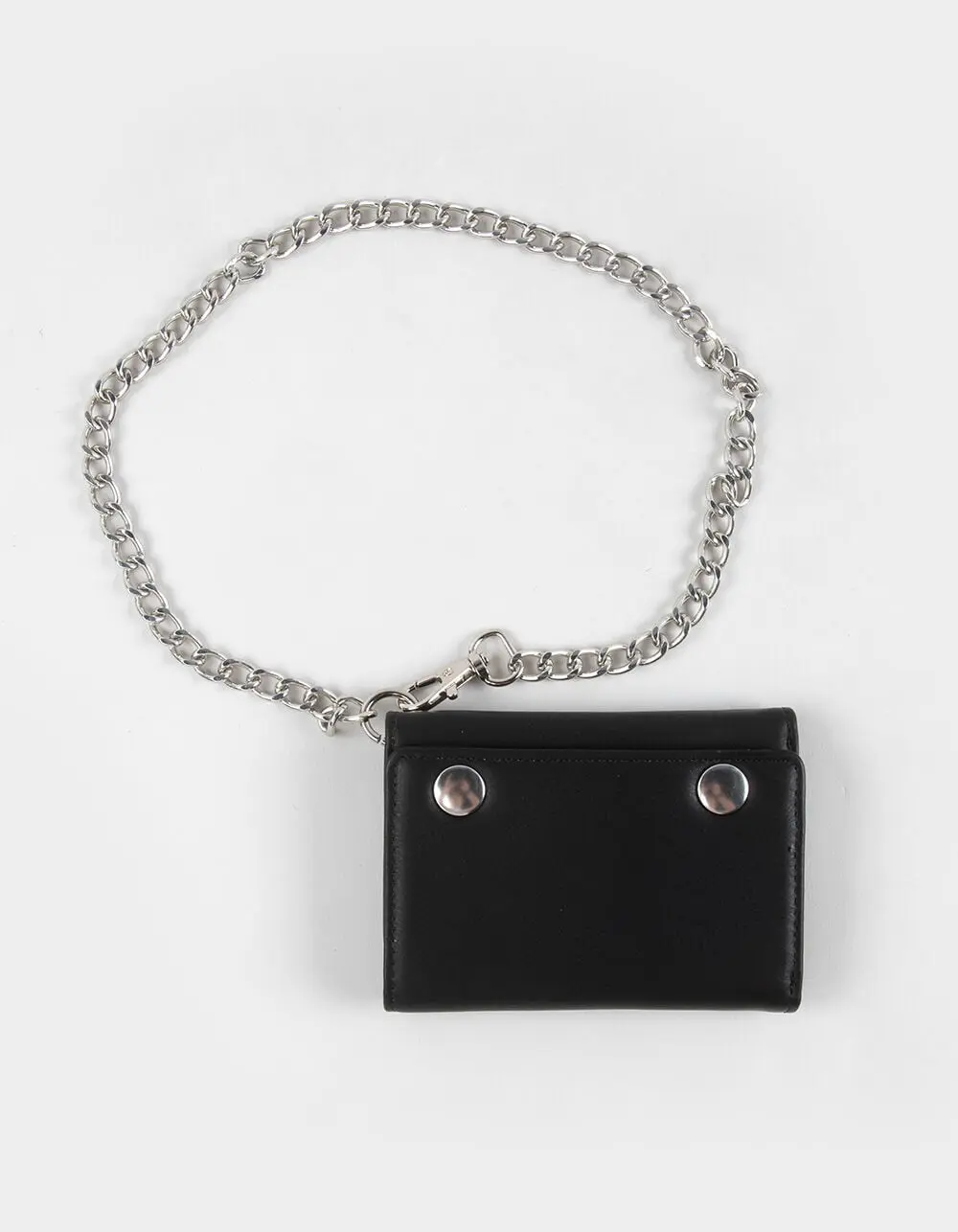 VOLCOM  Mens Trifold Chain Wallet, Black