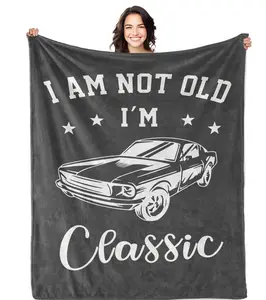 Gifts for Men Blanket 50" X 60", Funny Gifts for Men, Dad birthday gift, Birthday Gifts for Men, Unique/Gag Gifts for Men, Men birthday gift ideas, Gifts for older men, husband granda gifts