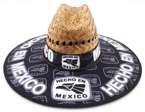 Wide Brim Ventilated Straw Hats