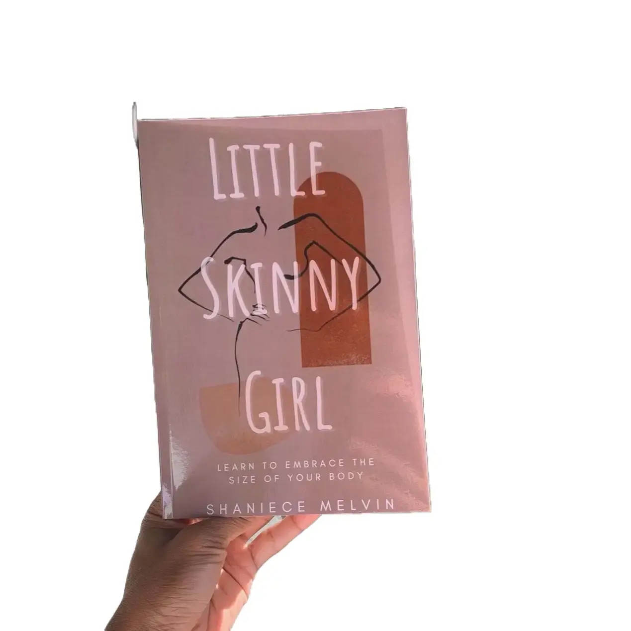 “Little Skinny Girl” Journal with 47 pages of body positivity reflections to encourage self-reflection and embracing body size