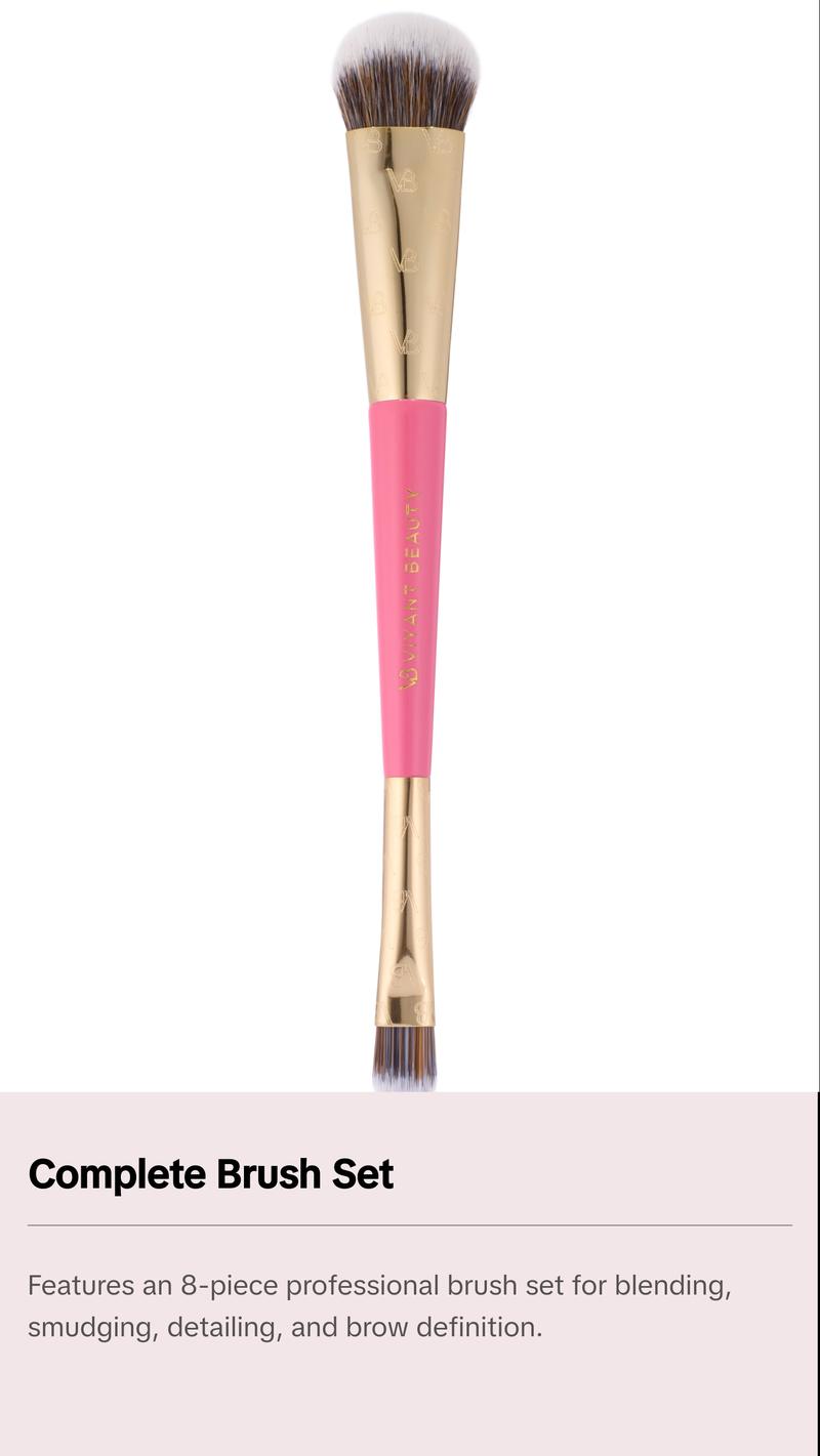 ViyantBeauty Dual Persona Eye & Brush Bundle - Desmadre + Niña Buena