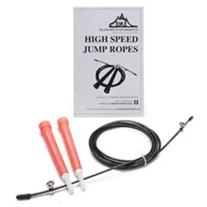 212 MAIN Pink Speed Jump Rope - Lightweight, Compact 10ft Steel Cable Rope for Cardio Workouts, Includes Instruction Guide