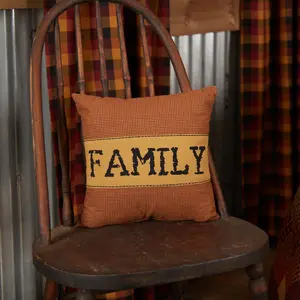 Heirloom Farm Family Pillow