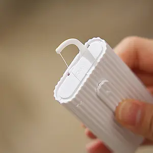 2Pcs Dental Flosser Dispenser Sealed Portable Floss Box for Effective Between-Teeth Cleaning Outdoor Use Lightweight Organizer