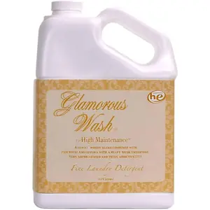 Tyler Glam Wash Laundry Detergent, High Maintenance, Liquid Soap, 128 Fl Oz (1 Gallon) HE Safe