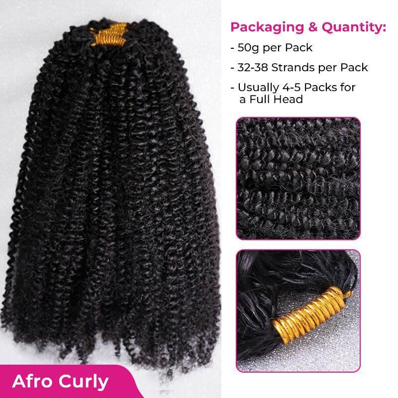 ISEE HAIR Burmese Curly Crochet Braid Hair Extensions Miracle Knots Human Hair Extensions Knotless Pre-Separated 50g/Pack Vacation Hair #Summervibe#ISEECrochetNewArrivals