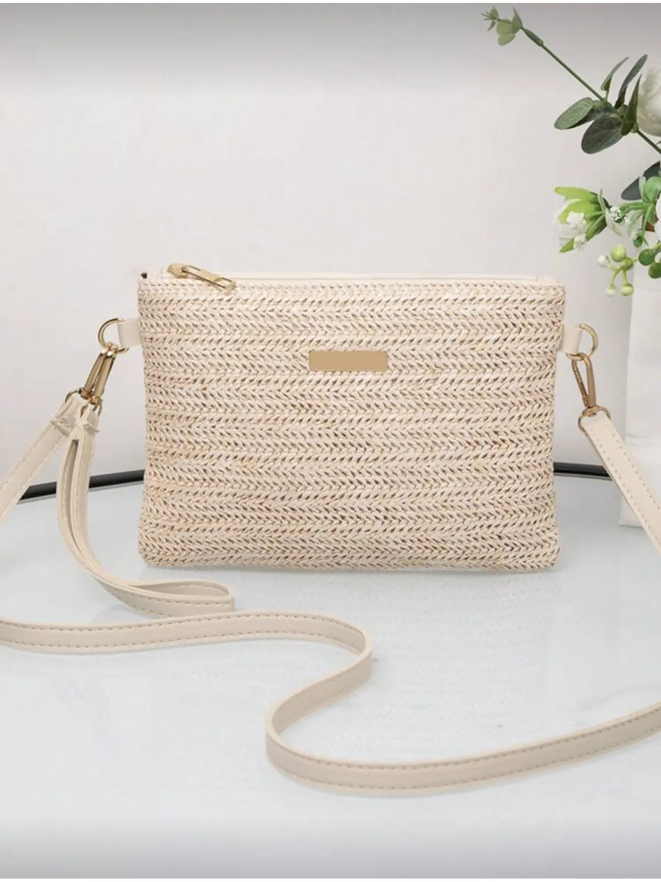 crossbody bags for beach travel Black and White Crochet Bag With its compact design and interchangeable strap The 10 Best Beach Bags