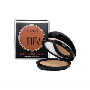 MËNAJI Anti-Shine Powder (HDPV) - Anti-Shine Face Makeup for Men - Men Face Powder Natural Looking Makeup - Mens Cosmetics - Light