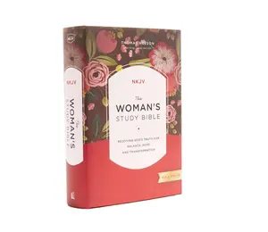 NKJV, The Woman's Study Bible, Hardcover, Red Letter, Full-Color Edition: Receiving God's Truth for Balance, Hope, and Transformation