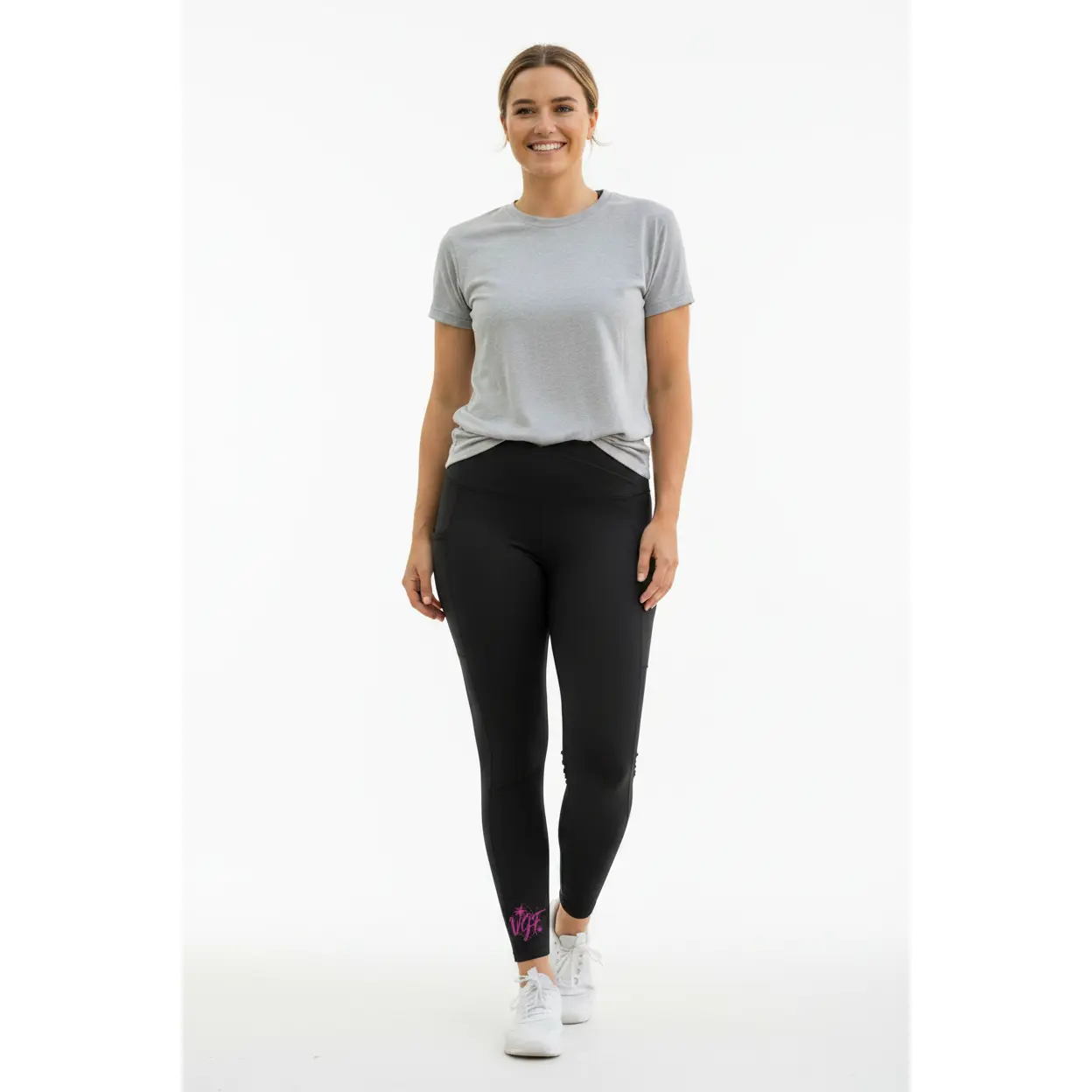Divine Crossover High-Waisted Leggings with Pockets