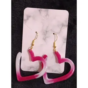 Heart Hoop Earrings