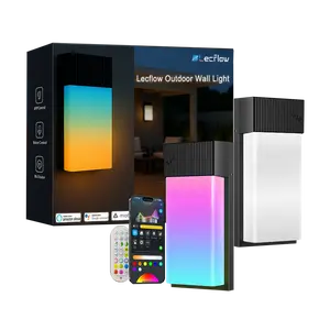 Smart RGBIC Wall Lights Outdoor & Yard Lighting