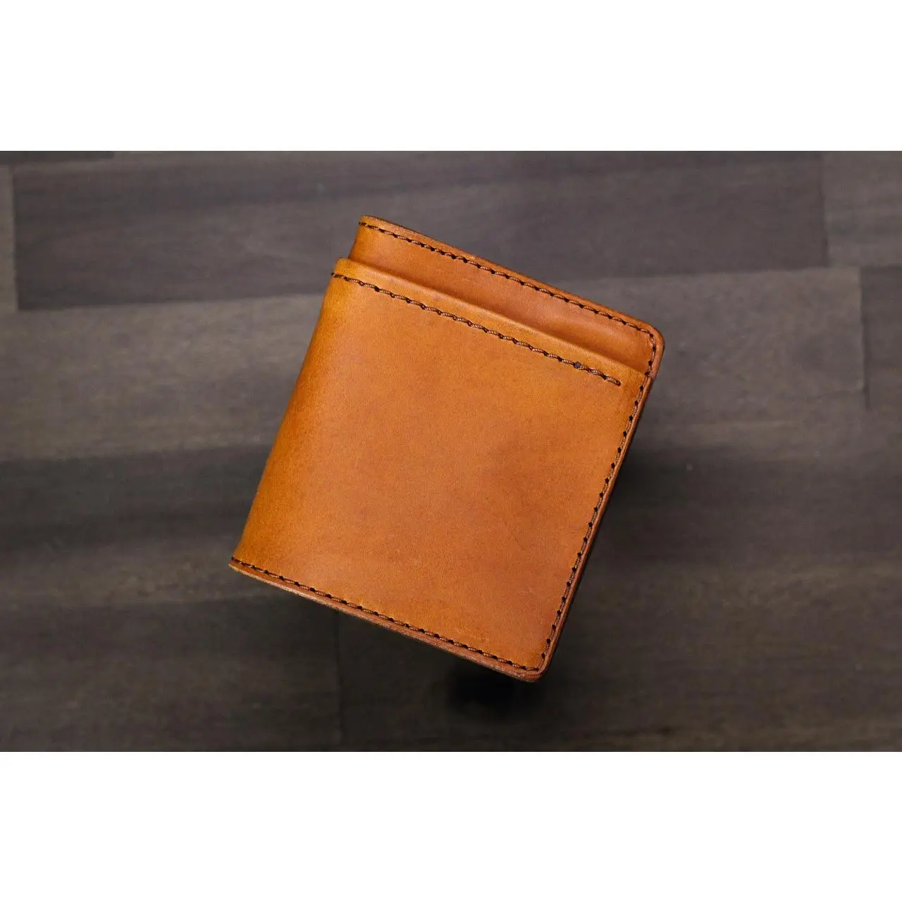 Leather Slim Minimalist Wallet - Olmo Minerva
