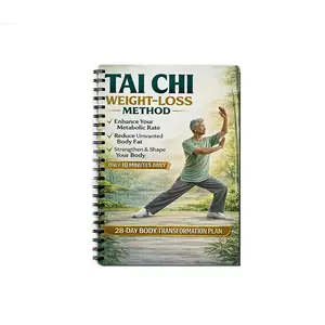 Daily 10 Minute Tai Chi Weight Loss Plan, 28 Day Body Transformation, Metabolism Boosting Fat Burning, Gentle Tai Chi Fat Burning Journal, Unwanted Body Fat, Metabolic Rate