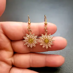Sunflower earring
