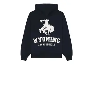 Diamond Cross Ranch Wyoming Classic Hoodie in Navy