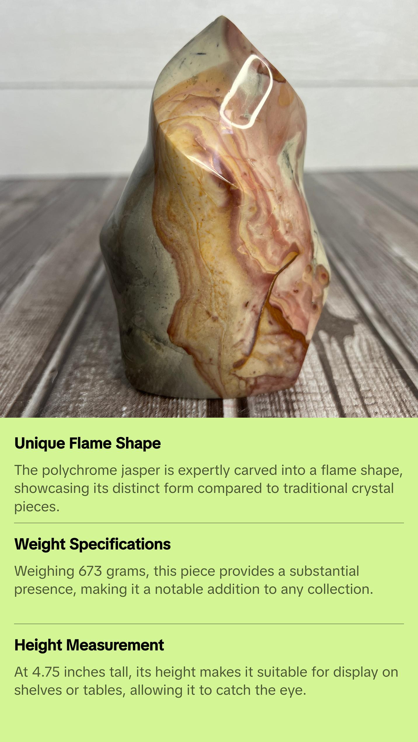 Polychrome Jasper Flame
