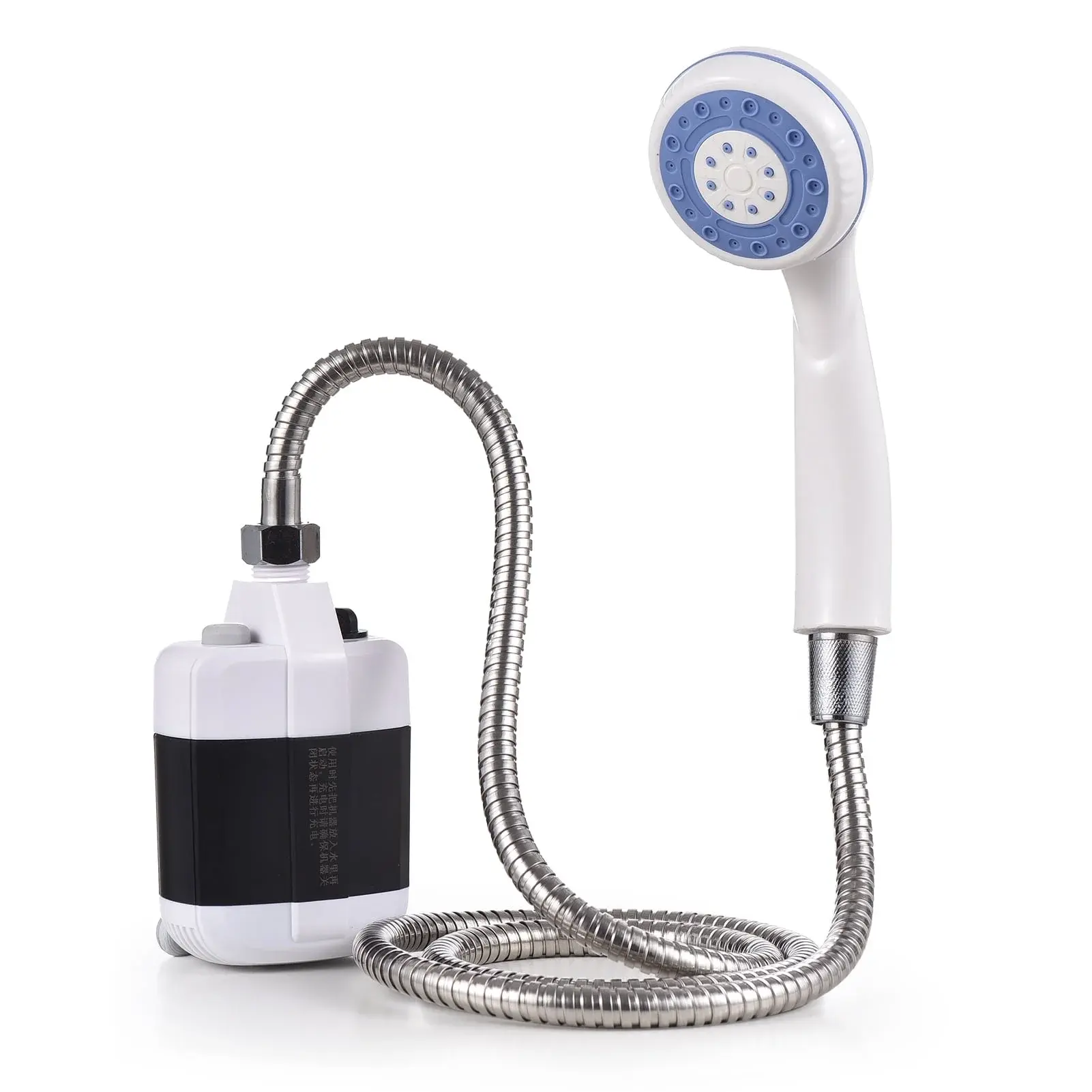 Portable Camping Shower Outdoor USB Rechargeable Electric Shower Pump for Camping Car Washing Gardening Pet Cleaning Eccomum