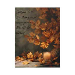 Inspirational Matte Posters, Autumn Decor, Motivational Wall Art, Home Blessings, Gift for Encouragement, Seasonal Wall Decor