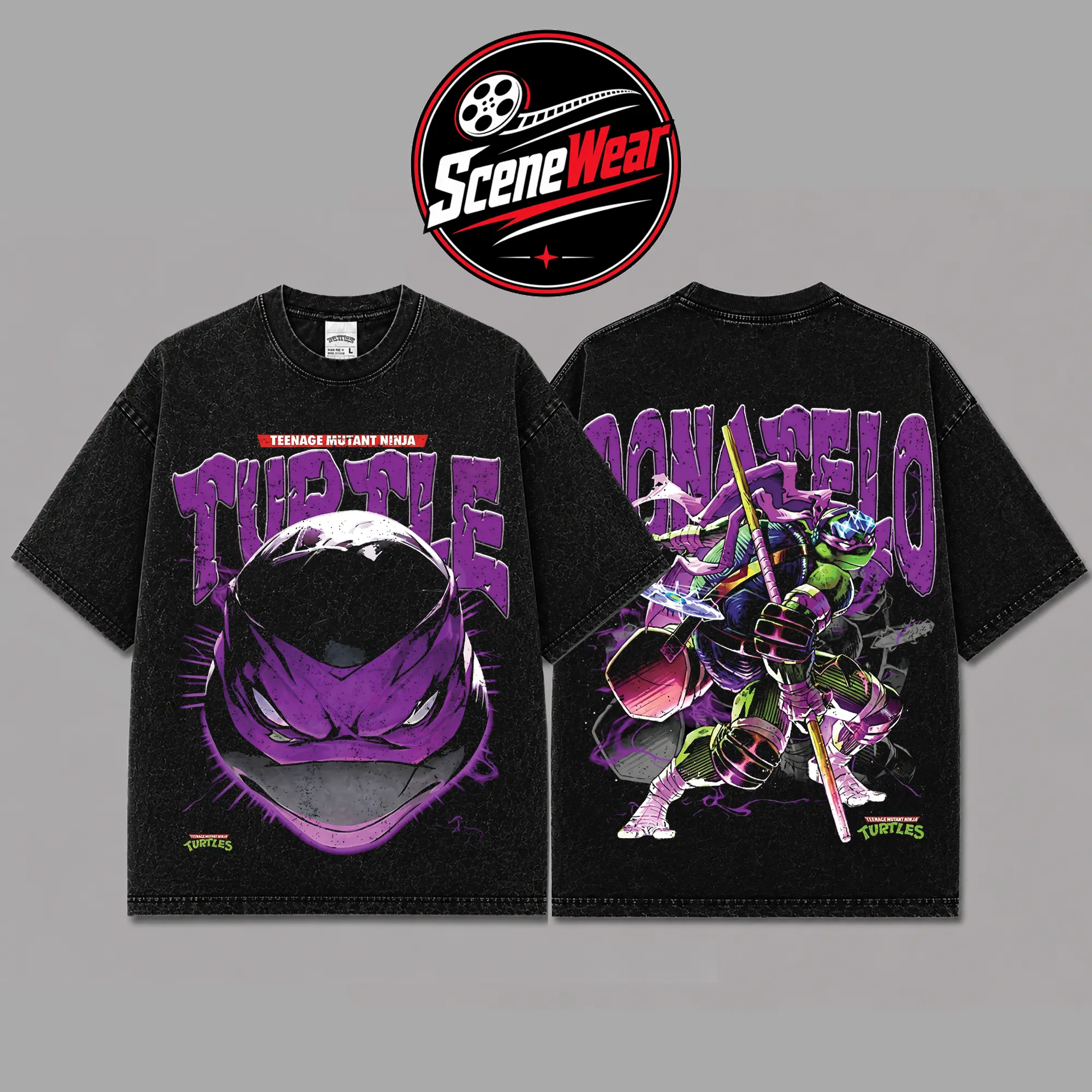 Donatello Premium Acid Washed Shirt, TMNT Donatello Shirt, Purple Mask Ninja Turtle Shirt, Character Comics Fans Shirt, Ninja Hero T-Shirt, Comic Book Fans T-Shirt, Superhero Graphic Tee