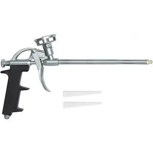 1X PU Spray Foam Gun, sealant Foam Gun, Spray Foam Distribution Gun, Spray Thermal Insulation Expansion Foam Gun, Used to Fill The Gaps of Sealed Windows