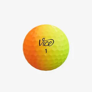 Vice Pro Plus Golf Balls - Shade Orange Yellow