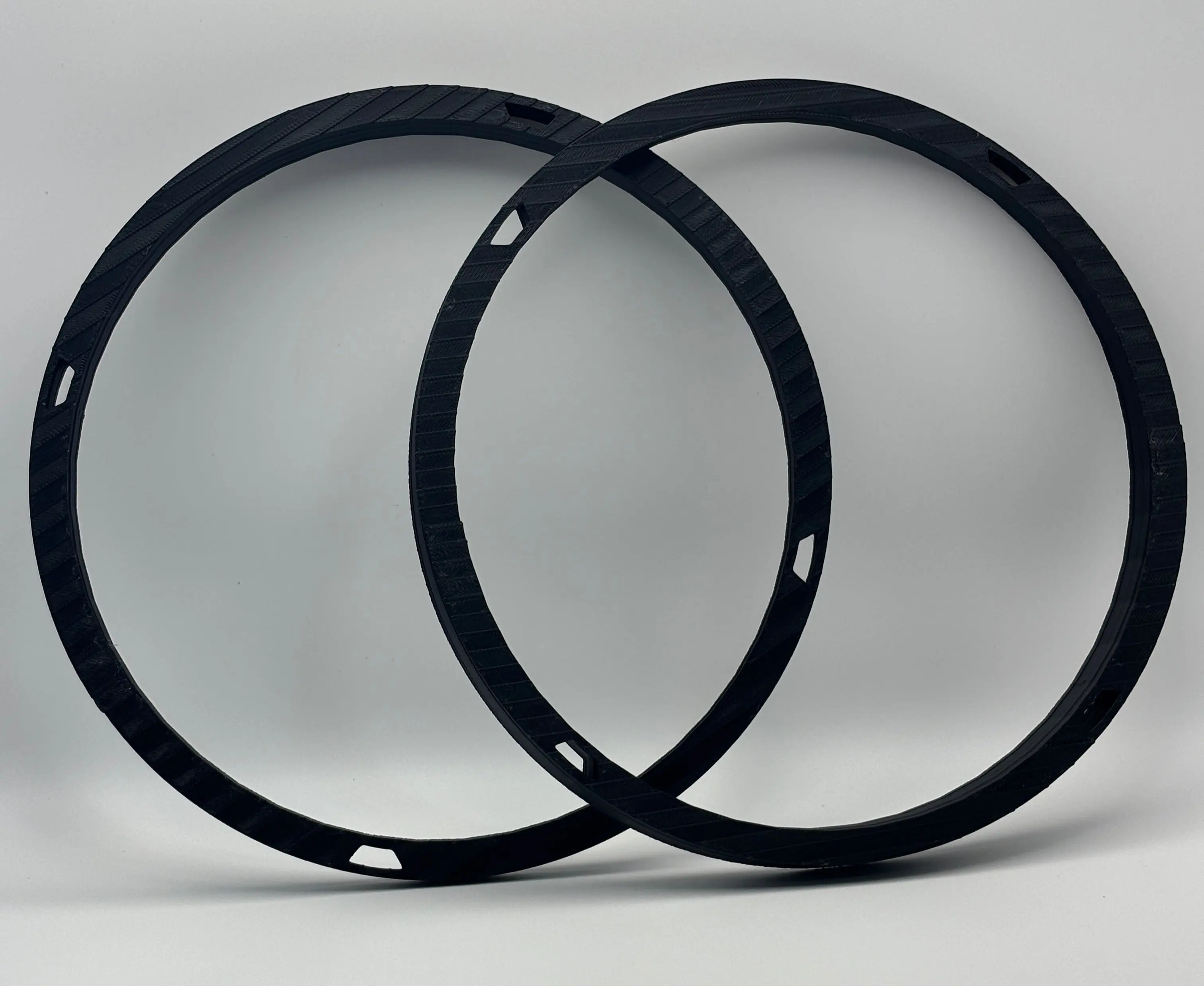 8" Speaker Spacer Ring, 1/4" to 1 1/4" wedge