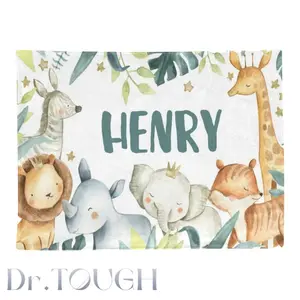 Personalized Blanket with Name Customized Baby Receiving Blankets with Name Shower Gifts