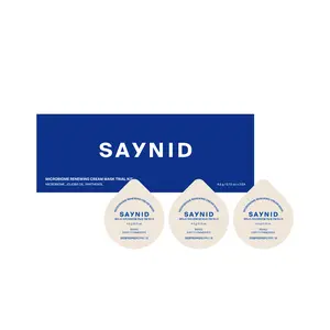 SAYNID Microbiome Renewing Cream Mask Trial Kit | Cream Exfoliating, 4.5g/0.15oz 3EA