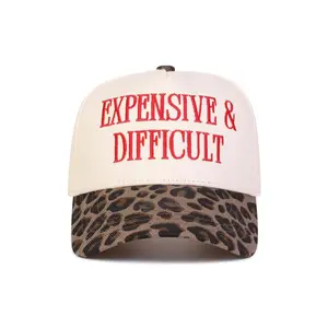 EXPENSIVE DIFFICULT Baseball Cap, Casual Trendy Baseball Cap for Women & Men, Fashionable Hat for Daily Wear Lavender Adjustable Cowboy Hat