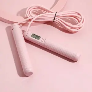 Jump Rope, Digital Fitness Jump Rope With Calorie Counter, Men's And Women's Jump Rope With Bearings And Steel Wire 118inch/3m Gym Accessories, Sport, Gym, Home Exercise, Jump Rope, Skipping Rope, Jump Rope