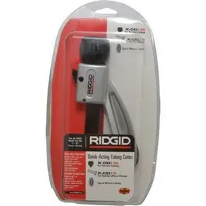 Ridgid 1/4" to 2-5/8" Pipe Capacity, Tube Cutter Cuts Metal 31642