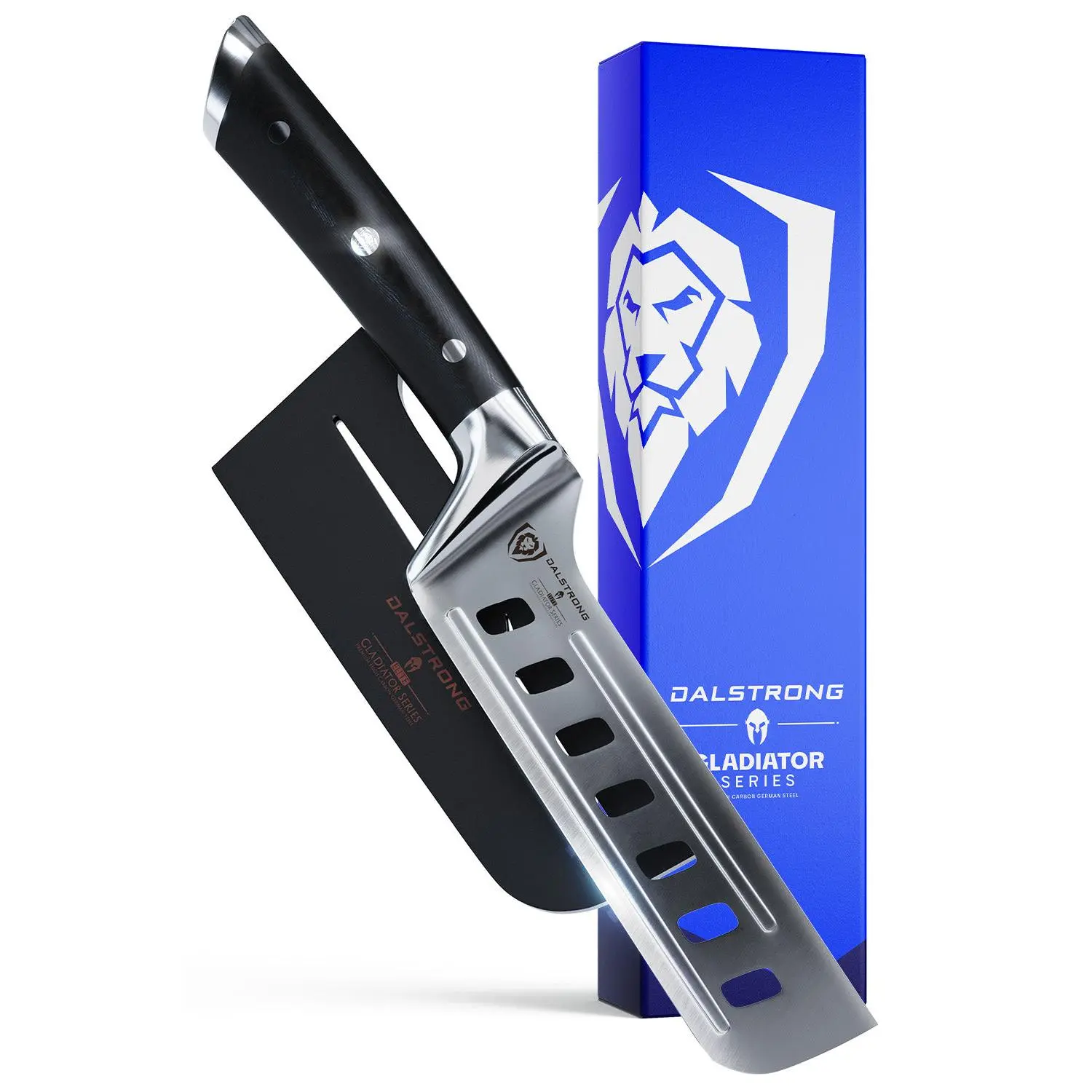 Nakiri Asian Vegetable Knife 6" | Offset Blade | Gladiator Series | NSF Certified | Dalstrong ©