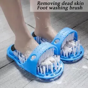 Bathroom Foot Scrubber Massager with Suction Cups, Effective Dead Skin Exfoliator for Feet, Convenient Shower & Tub Accessories