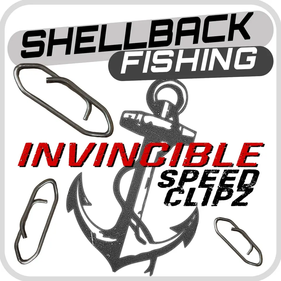 INVINCIBLE Speed Clipz - Super Strong Fishing Clips for Fishing Lures Hooks and Weights
