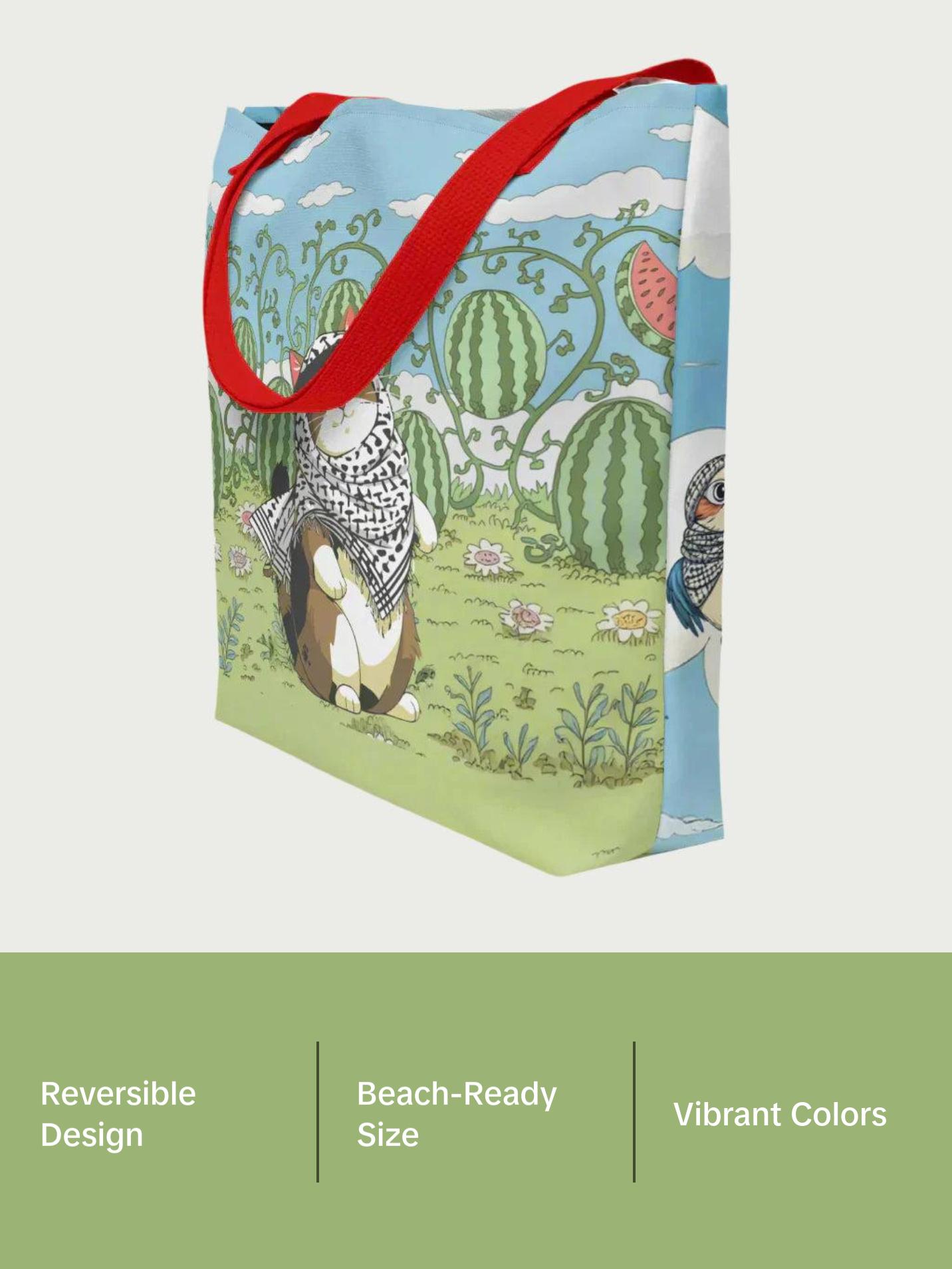 Tubby Melon Large Tote