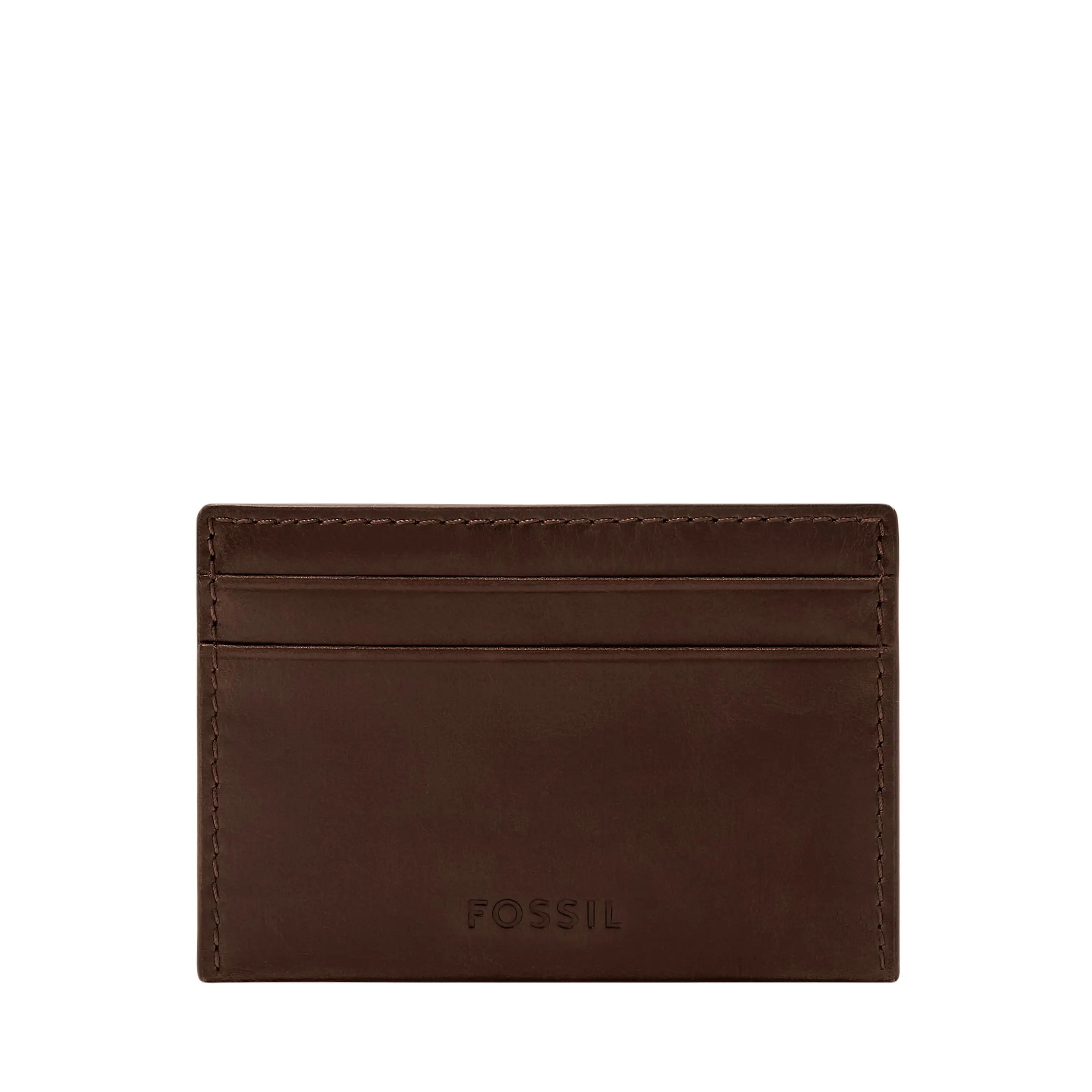 Fossil Men's Derrick Leather Card Case