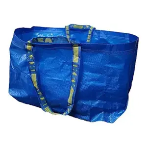 FRAKTA Carrier Bag, Blue, Large Size Shopping Bag 2 Pcs Se